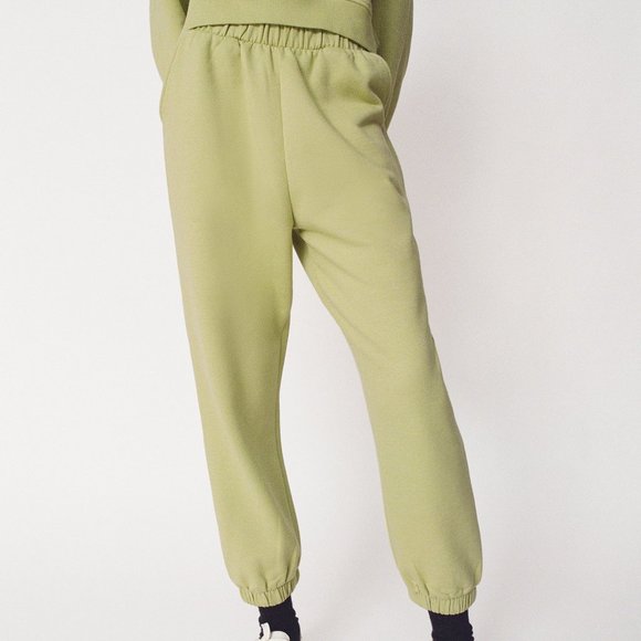 ZARA PLUSH JOGGING PANTS - Picture 1 of 7
